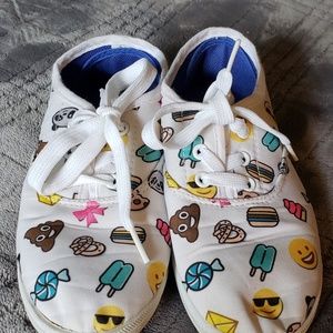 Girls Emoji Sneakers